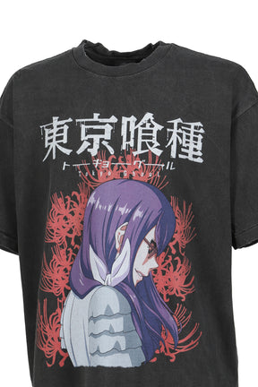 S/S T-SHIRT (LIZE) / BLACK 