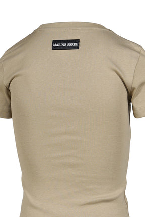 MOON LOGO JERSEY SS BABY FIT T-SHIRT / TAUPE
