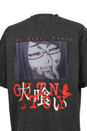 S/S T-SHIRT (LIZE) / BLACK 