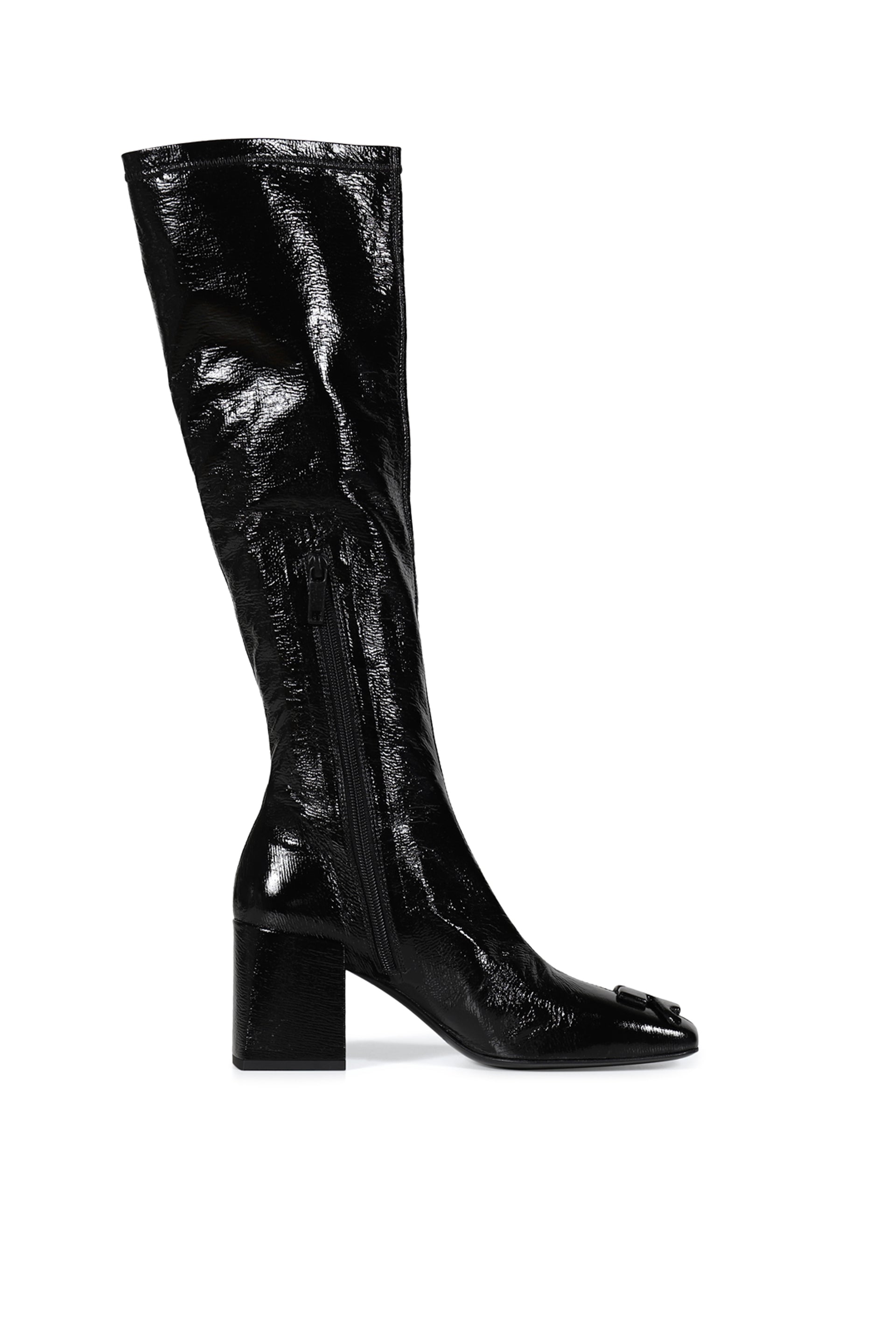 REEDITION AC VINYL BOOTS / BLK