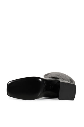 REEDITION AC VINYL BOOTS / BLK