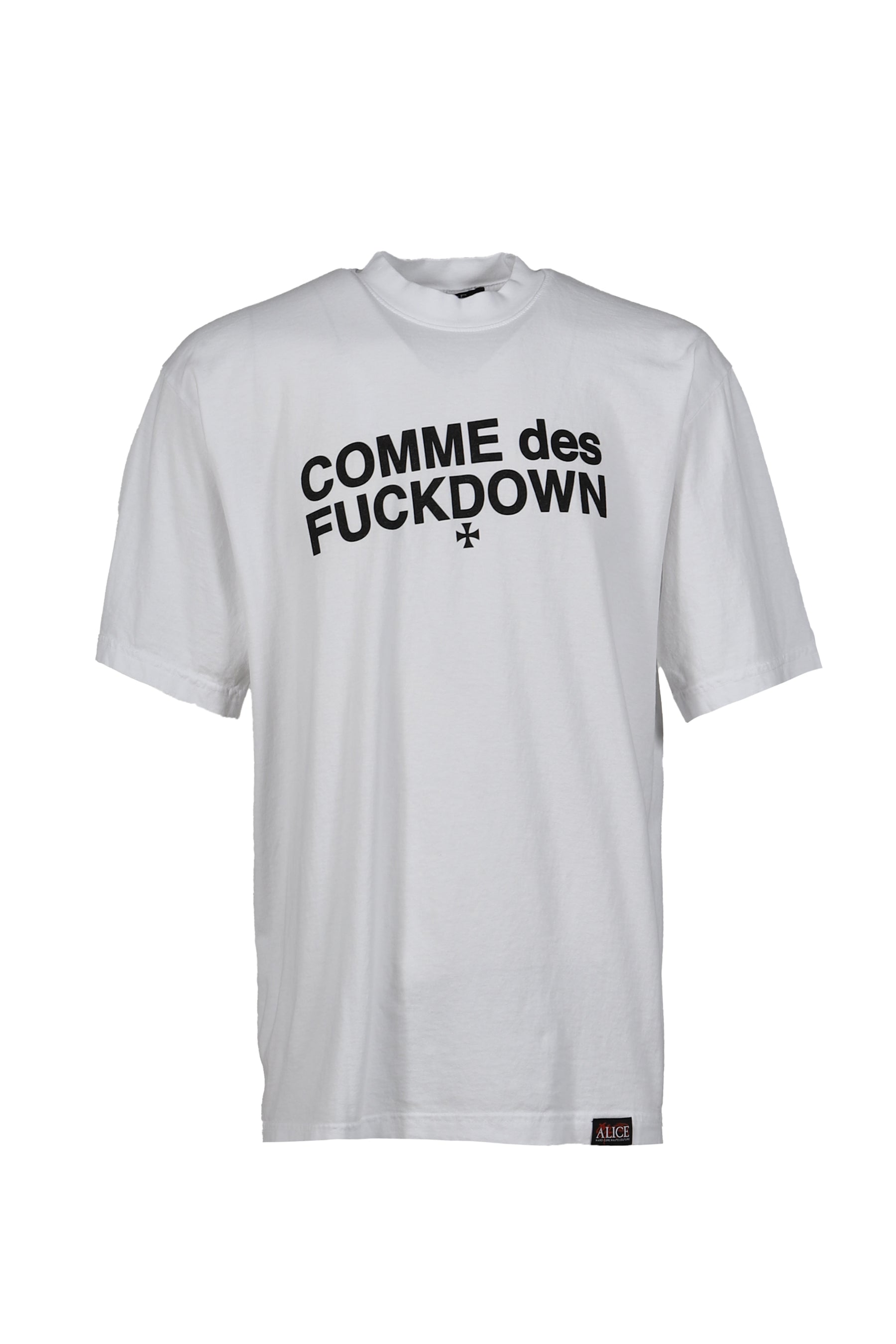 ALICE X SSUR COMME TEE / WHT 