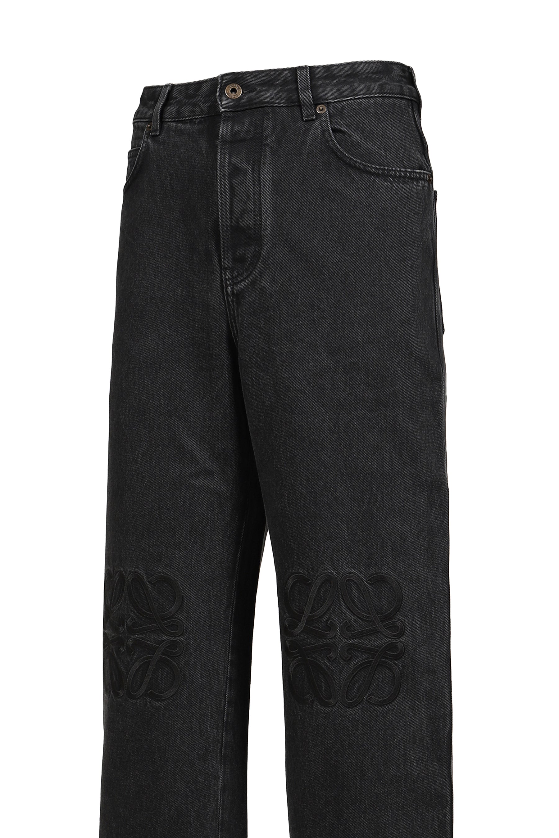 ANAGRAM BAGGY JEANS / BLK