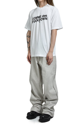 ALICE X SSUR COMME TEE / WHT 