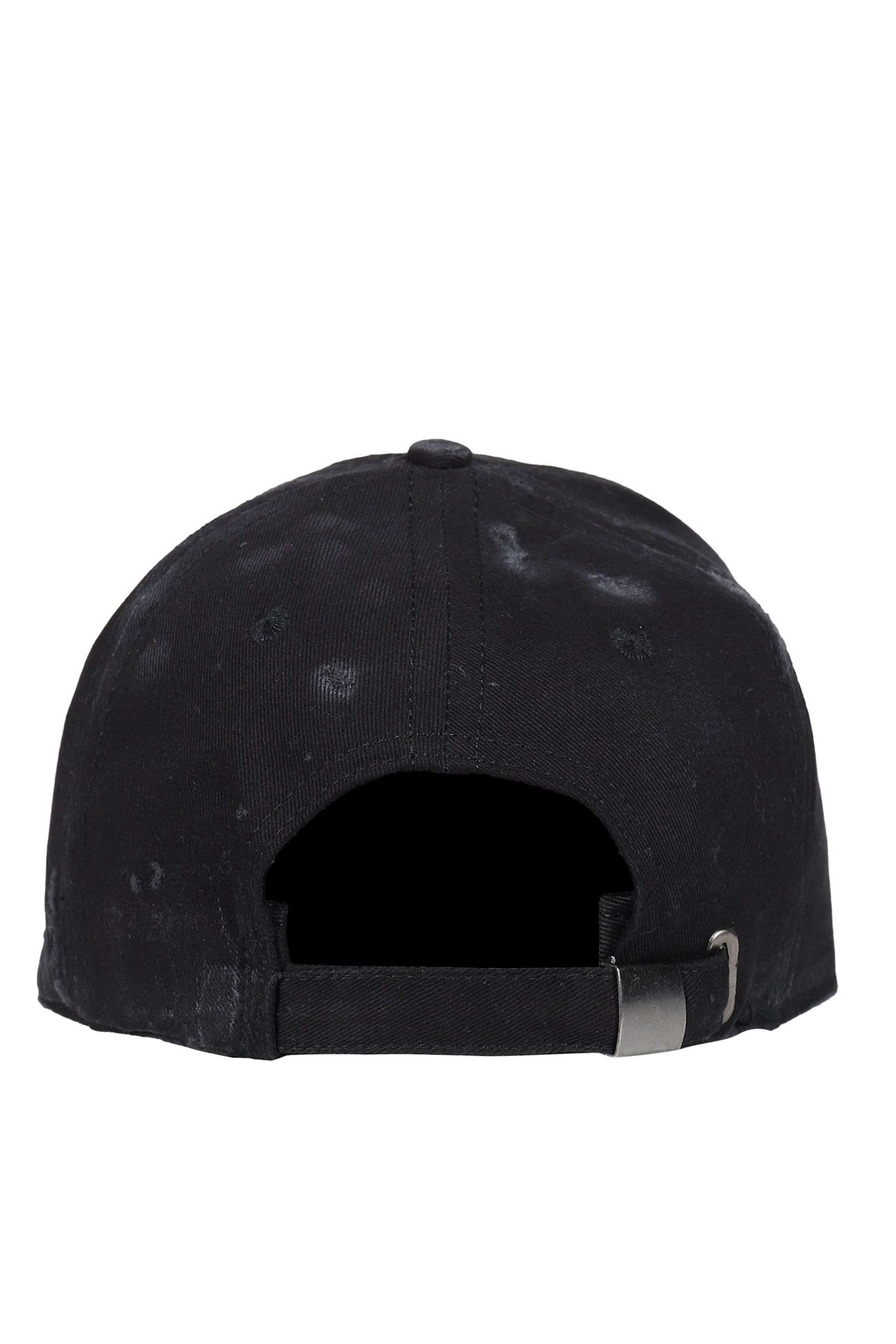 DISTRESSED CAP / BLK