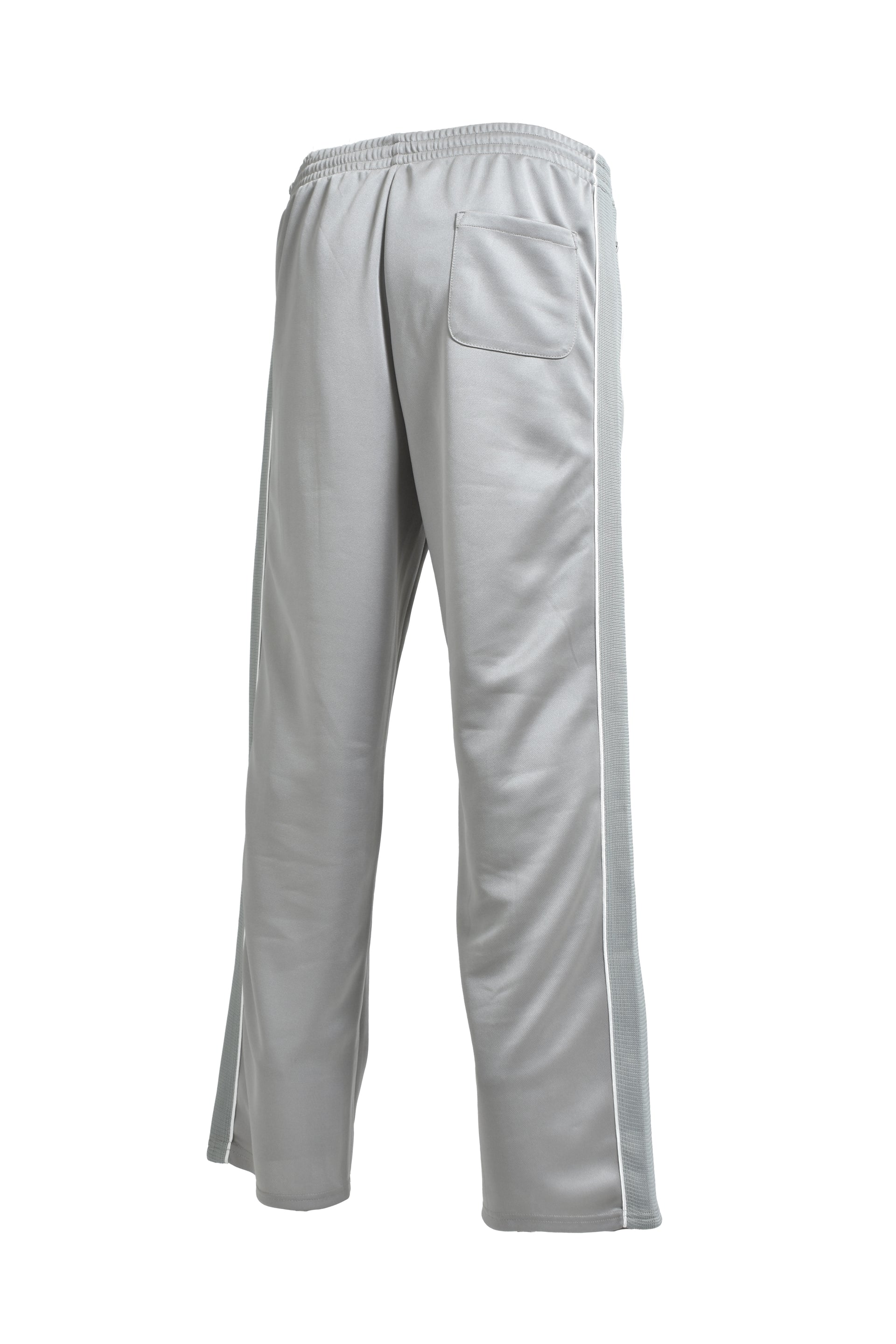 BREATH SCRIPT LOGO LINE TRACK PANTS / GRY