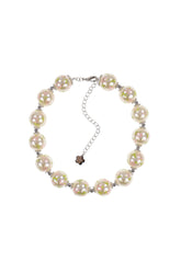 PAINTED PEARL NECKLACE / PNK