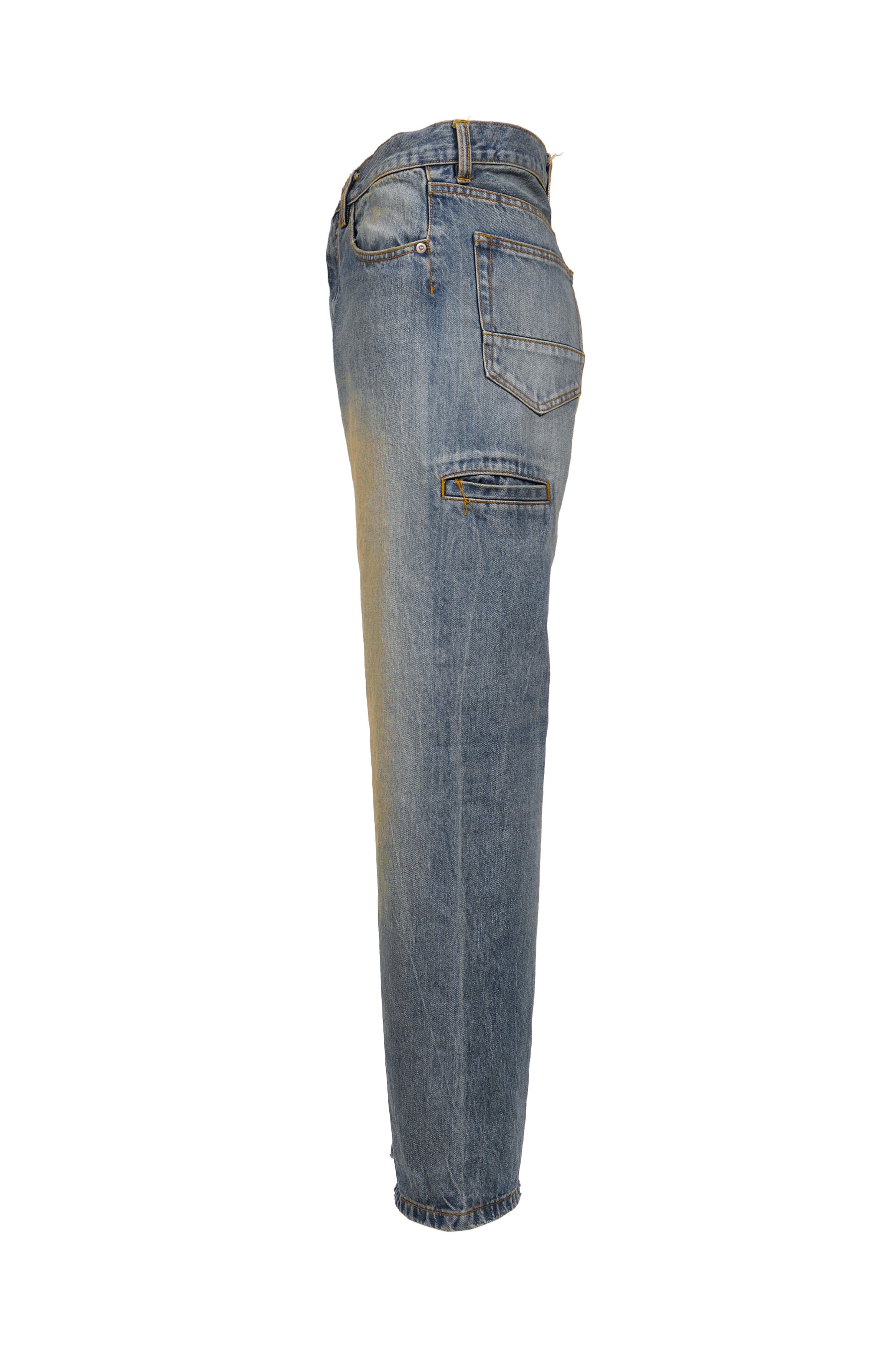 SAUNTER CUT JEANS / BLU