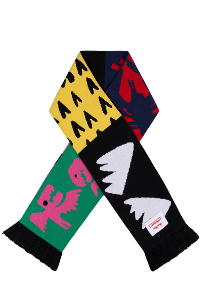 FOOTBALL SCARF / MULTI