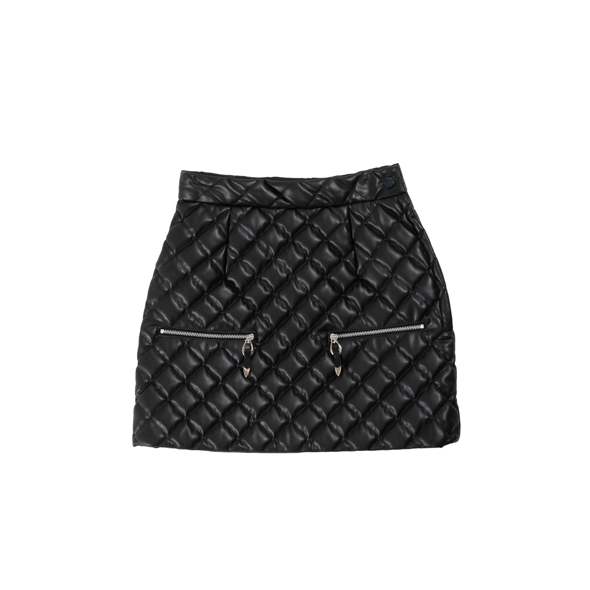 TOGA PULLA FW23 QUILTING SKIRT / BLK -NUBIAN