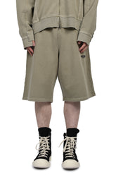 SWEAT SHORTS / GRN SAGE WASHED GRN, SAGE WASHED GRY