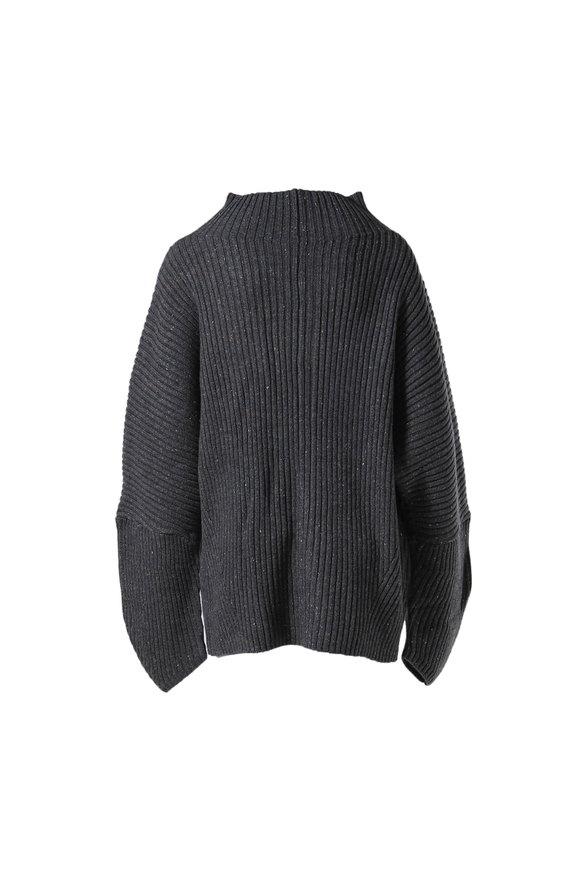 VIVAMUS DRY BIG RIB KNIT / GRY