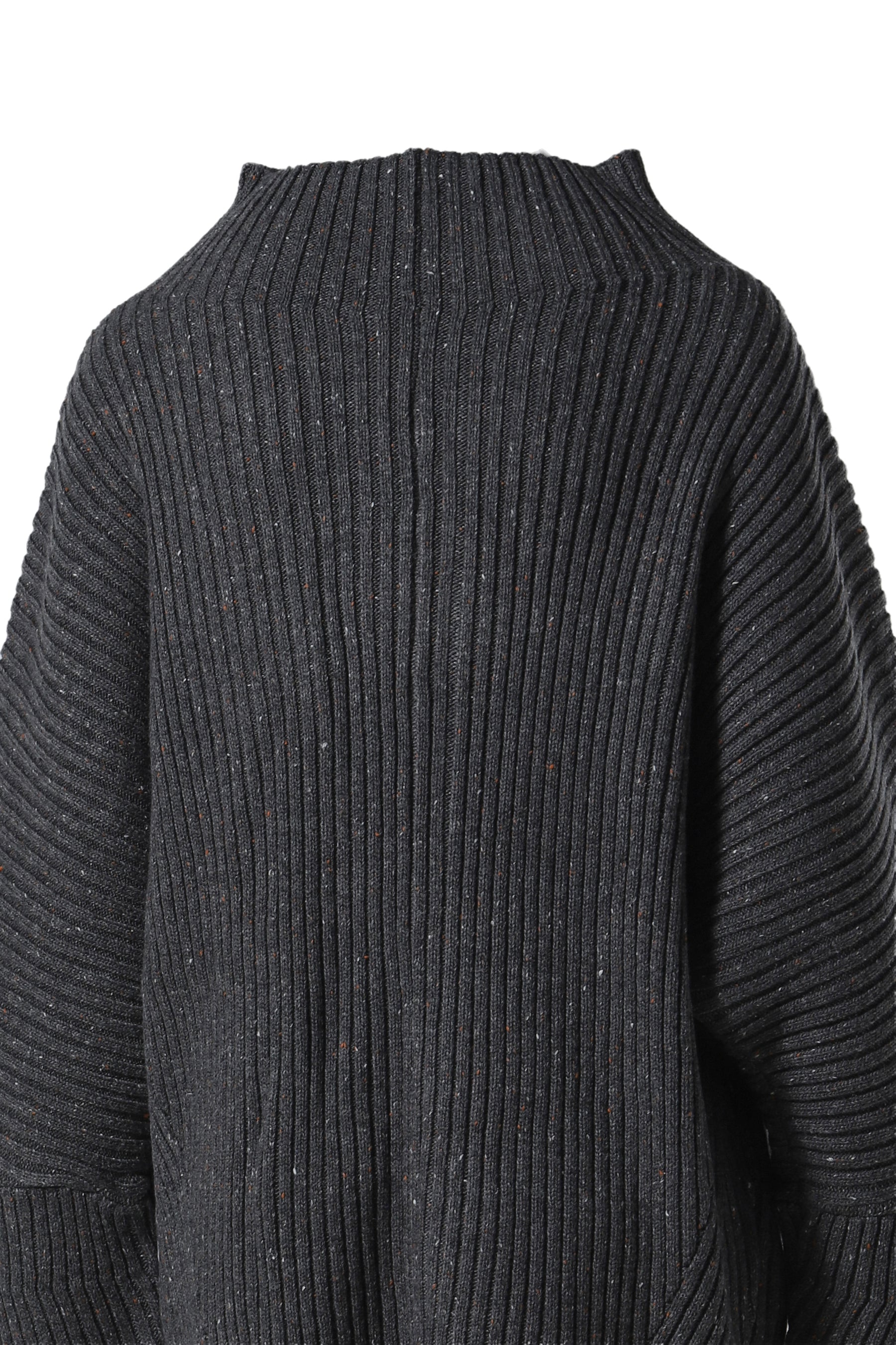 DRY BIG RIB KNIT / GRY