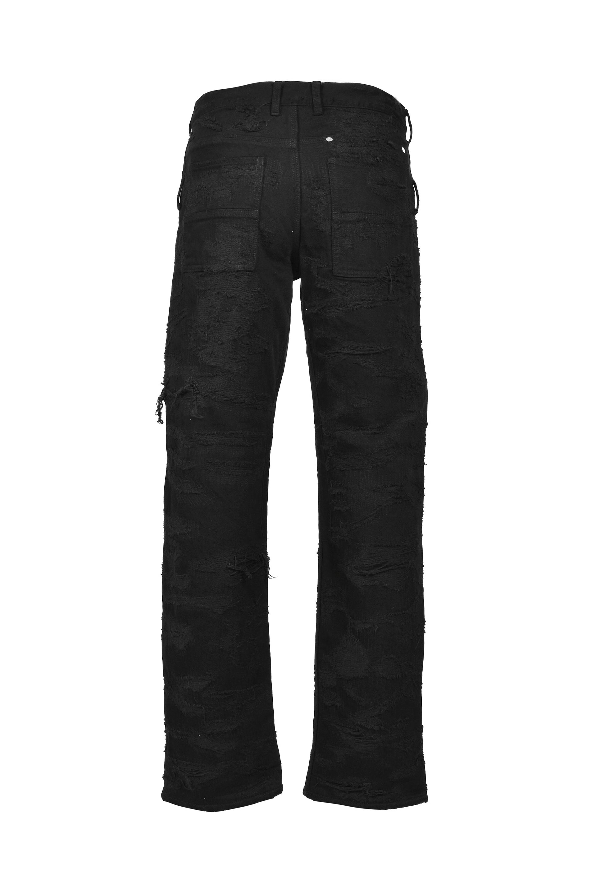 RIP & REPAIR WASHED BLACK JEAN (20TH EXCLUSIVE) / BLK