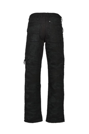 RIP & REPAIR WASHED BLACK JEAN (20TH EXCLUSIVE) / BLK