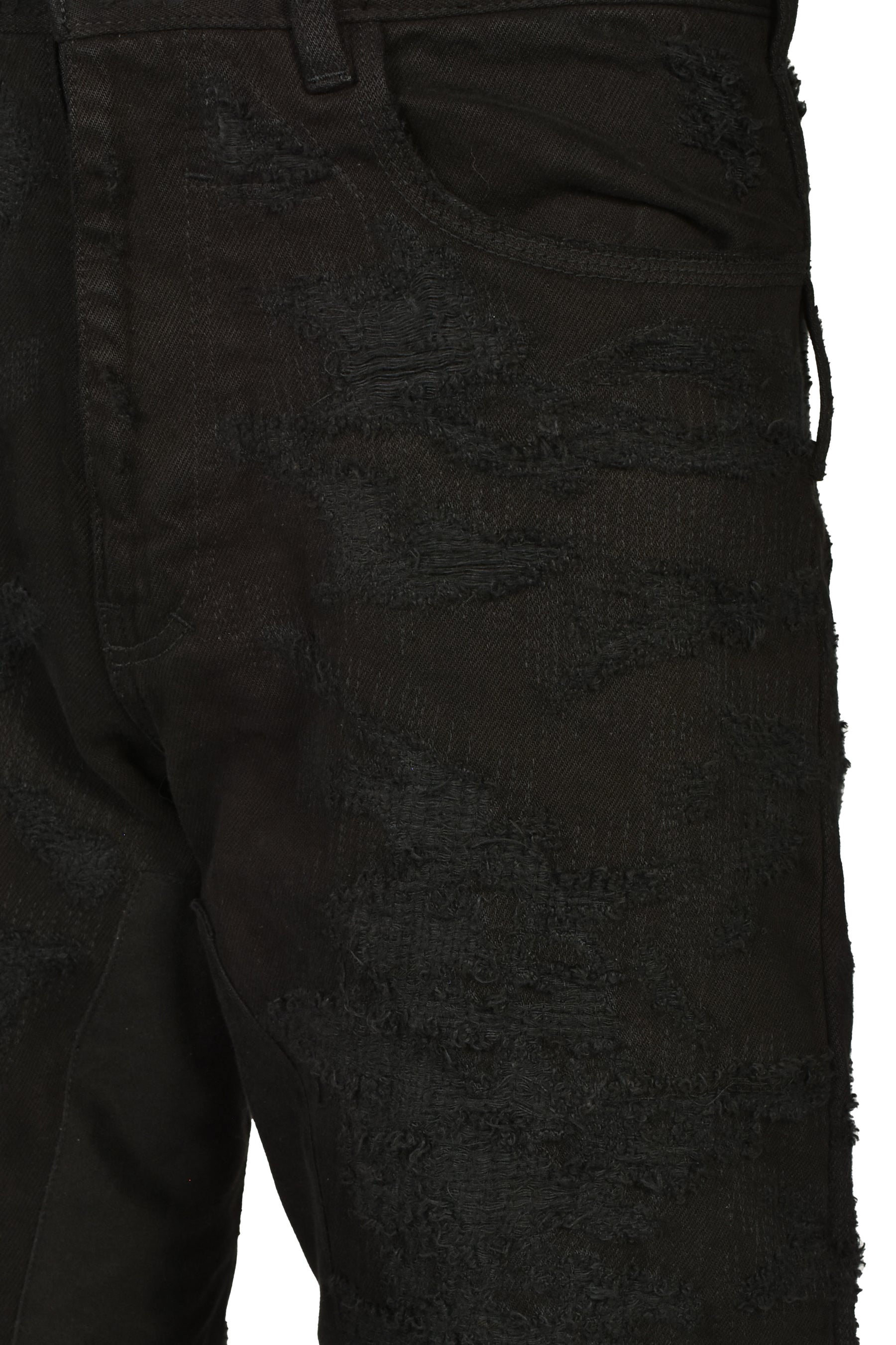 RIP & REPAIR WASHED BLACK JEAN (20TH EXCLUSIVE) / BLK