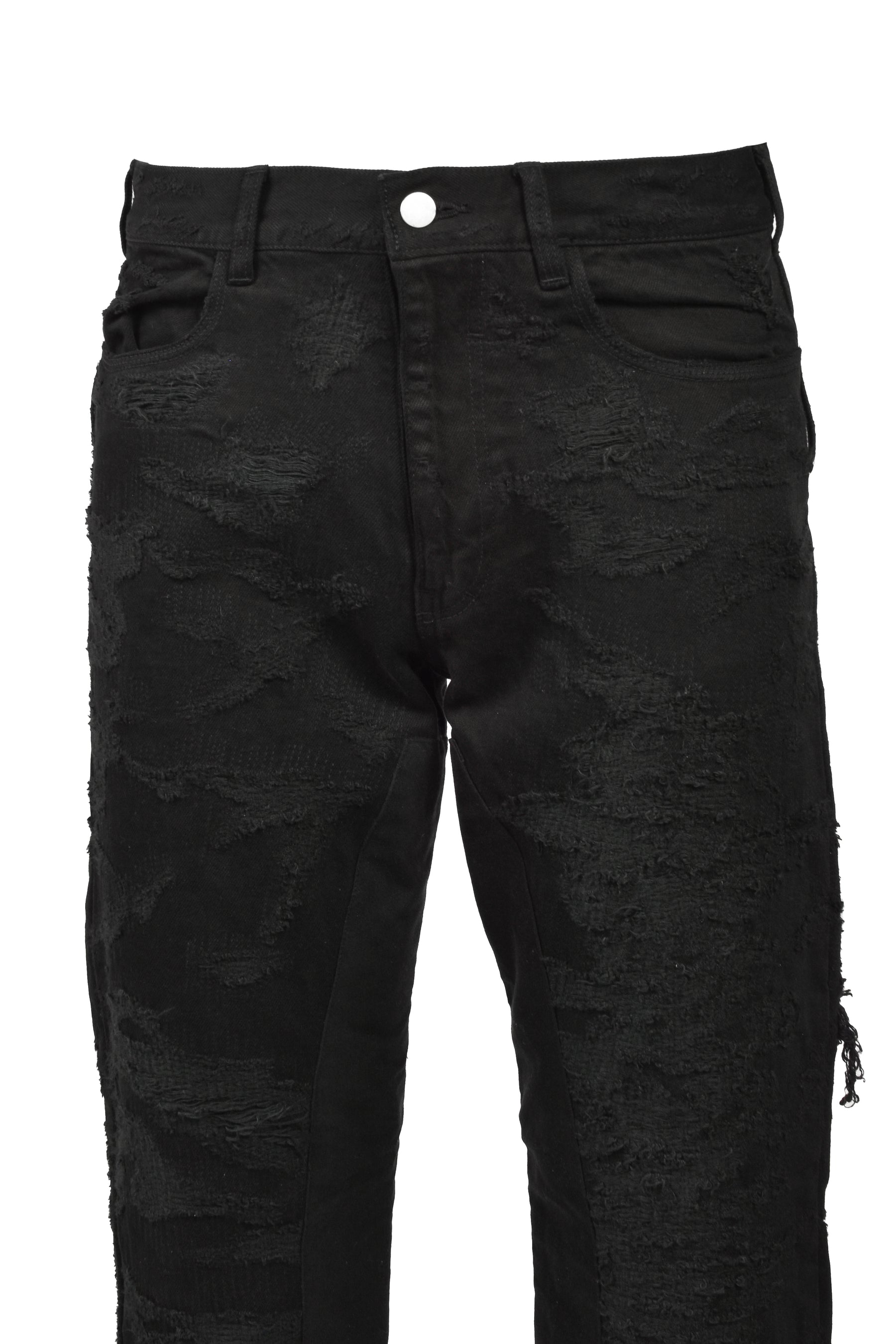 RIP & REPAIR WASHED BLACK JEAN (20TH EXCLUSIVE) / BLK