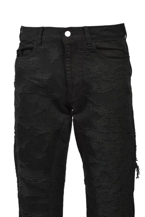 RIP & REPAIR WASHED BLACK JEAN (20TH EXCLUSIVE) / BLK