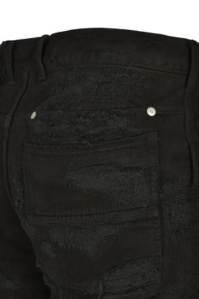 RIP & REPAIR WASHED BLACK JEAN (20TH EXCLUSIVE) / BLK