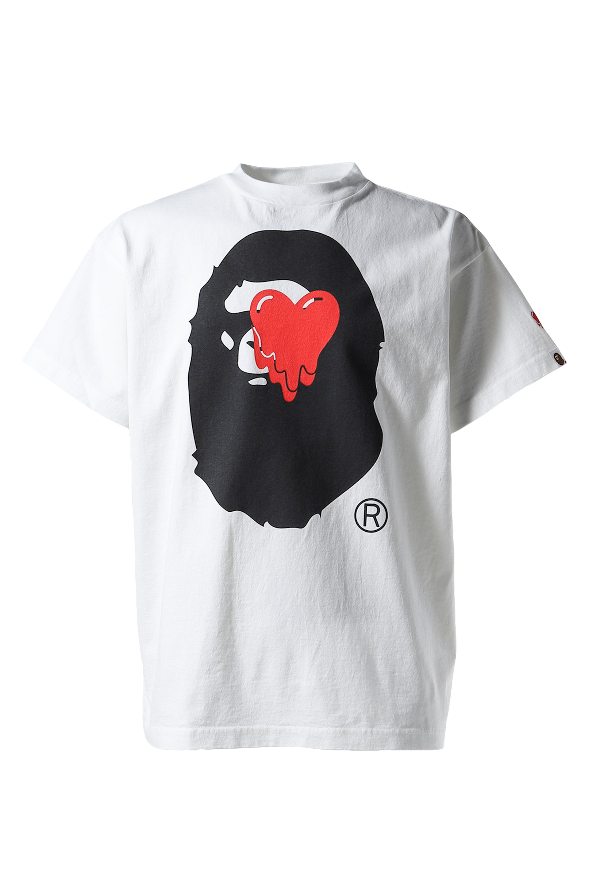 EMOTIONALLY UNAVAILABLE × BAPE EU BAPE FACE SS TEE / WHT
