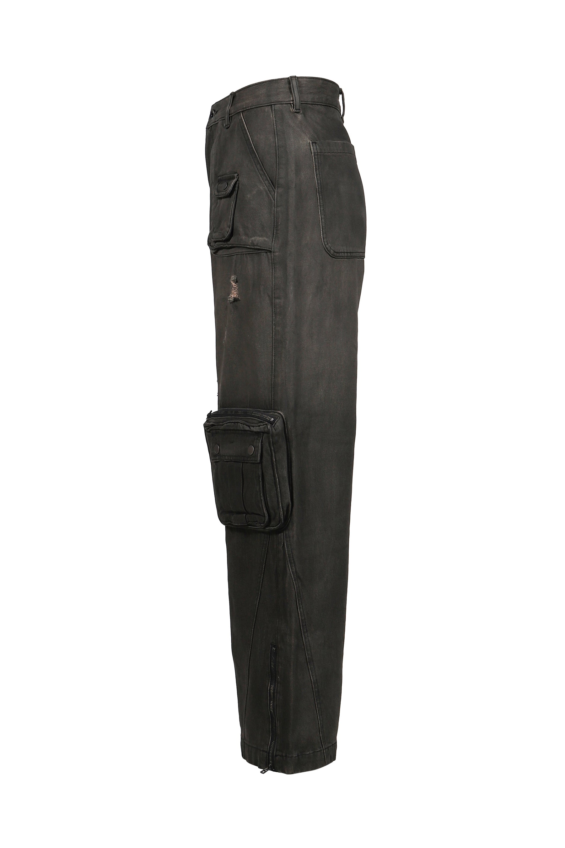 SAFARI CARGO PANTS / BLACK