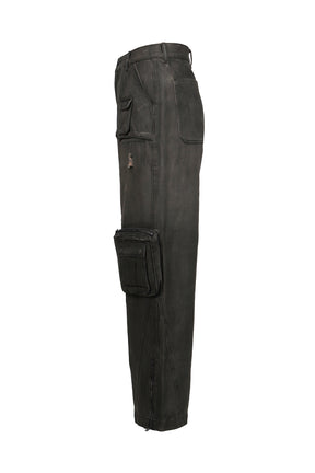 SAFARI CARGO PANTS / BLACK