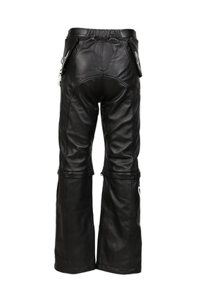 2.0 NEO BAT LEATHER PANTS / BLK