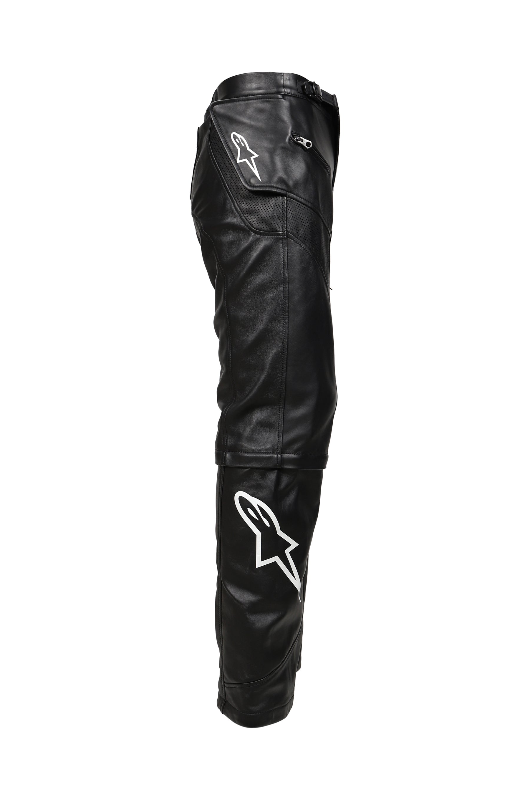 2.0 NEO BAT LEATHER PANTS / BLK