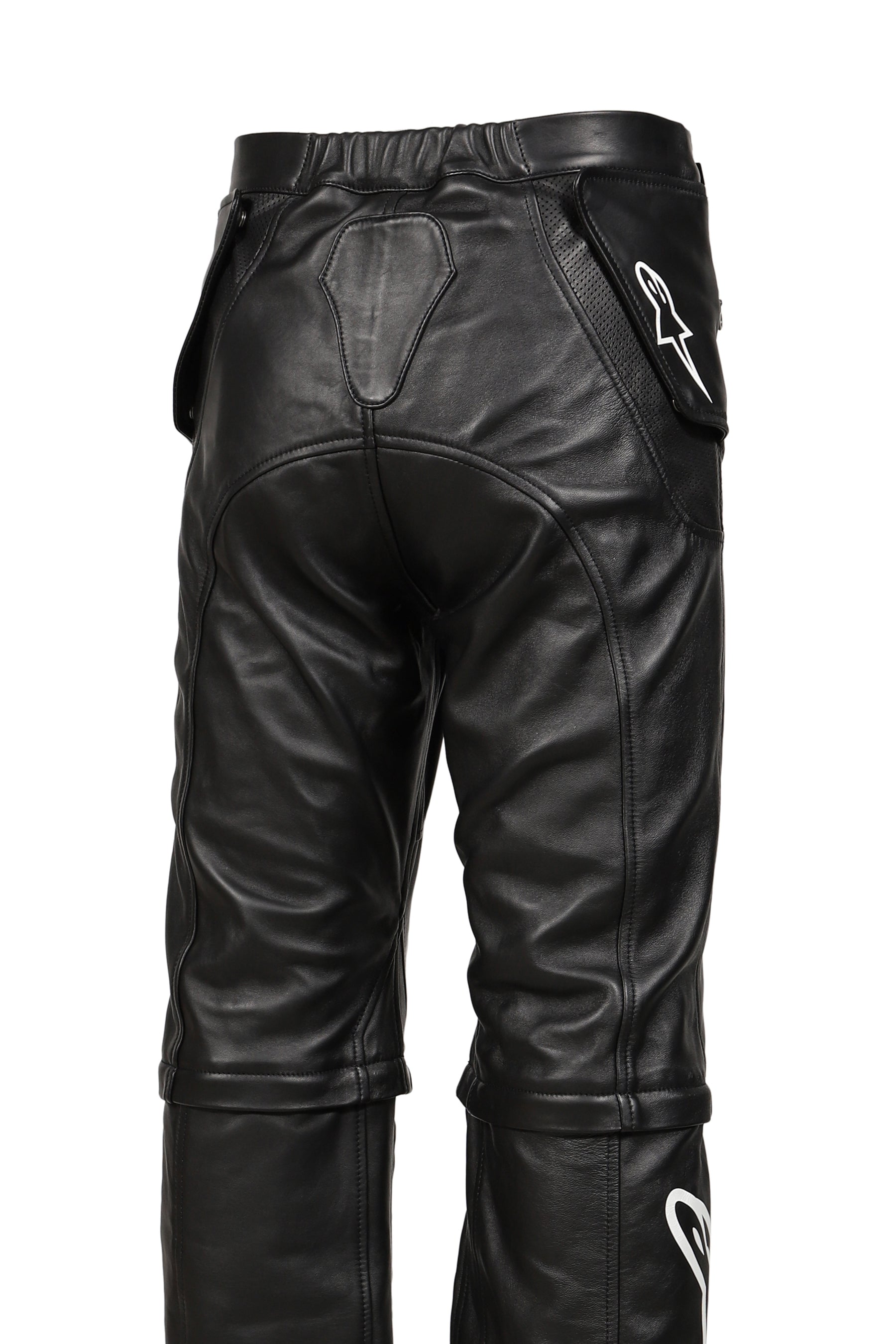 2.0 NEO BAT LEATHER PANTS / BLK