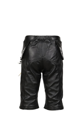 2.0 NEO BAT LEATHER PANTS / BLK