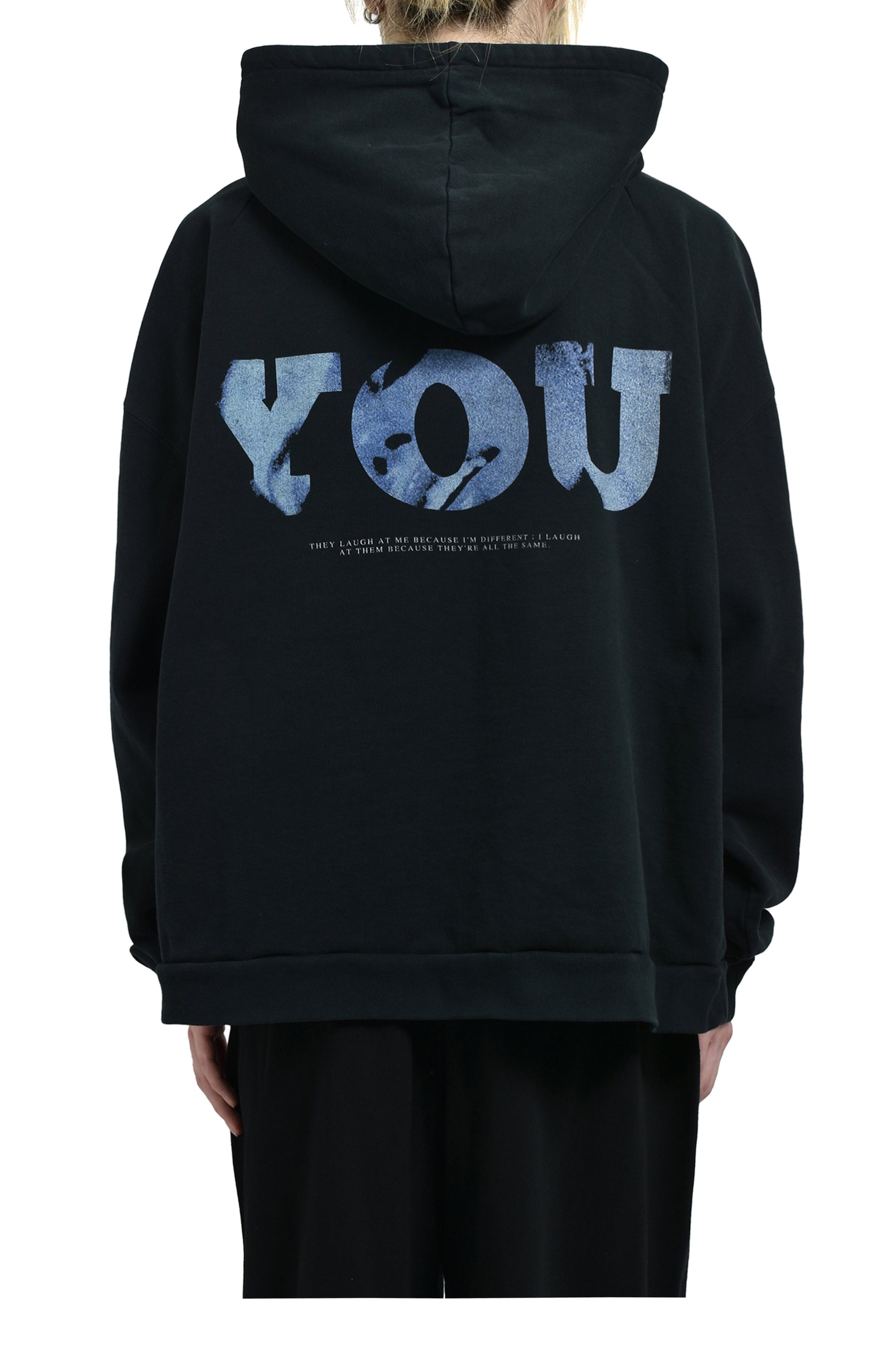 JUN/NAKAYAMA FU HOODIE / BLK