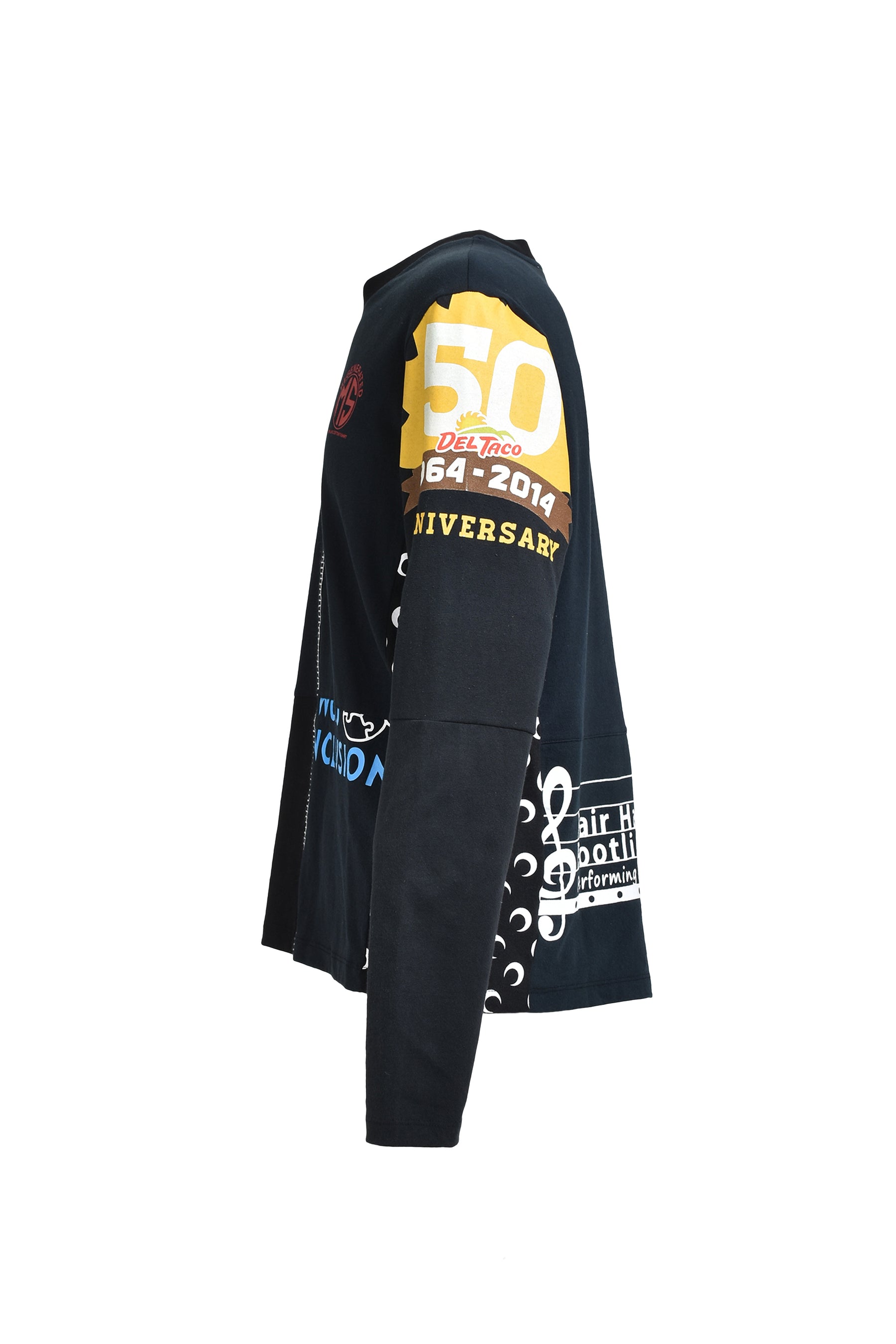 Marine Serre REGENERATED GRAPHIC T-SHIRTS LONG SLEEVES T-SHIRT / ASSORT