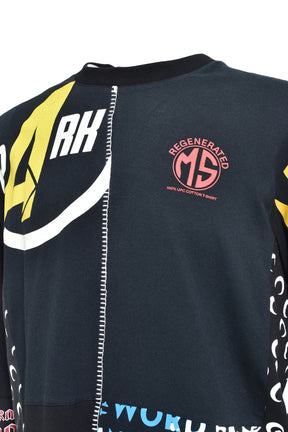 Marine Serre REGENERATED GRAPHIC T-SHIRTS LONG SLEEVES T-SHIRT / ASSORT