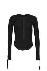 BLAS LONG SLEEVE SERAFINO T-SHIRT / BLK