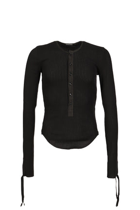 BLAS LONG SLEEVE SERAFINO T-SHIRT / BLK