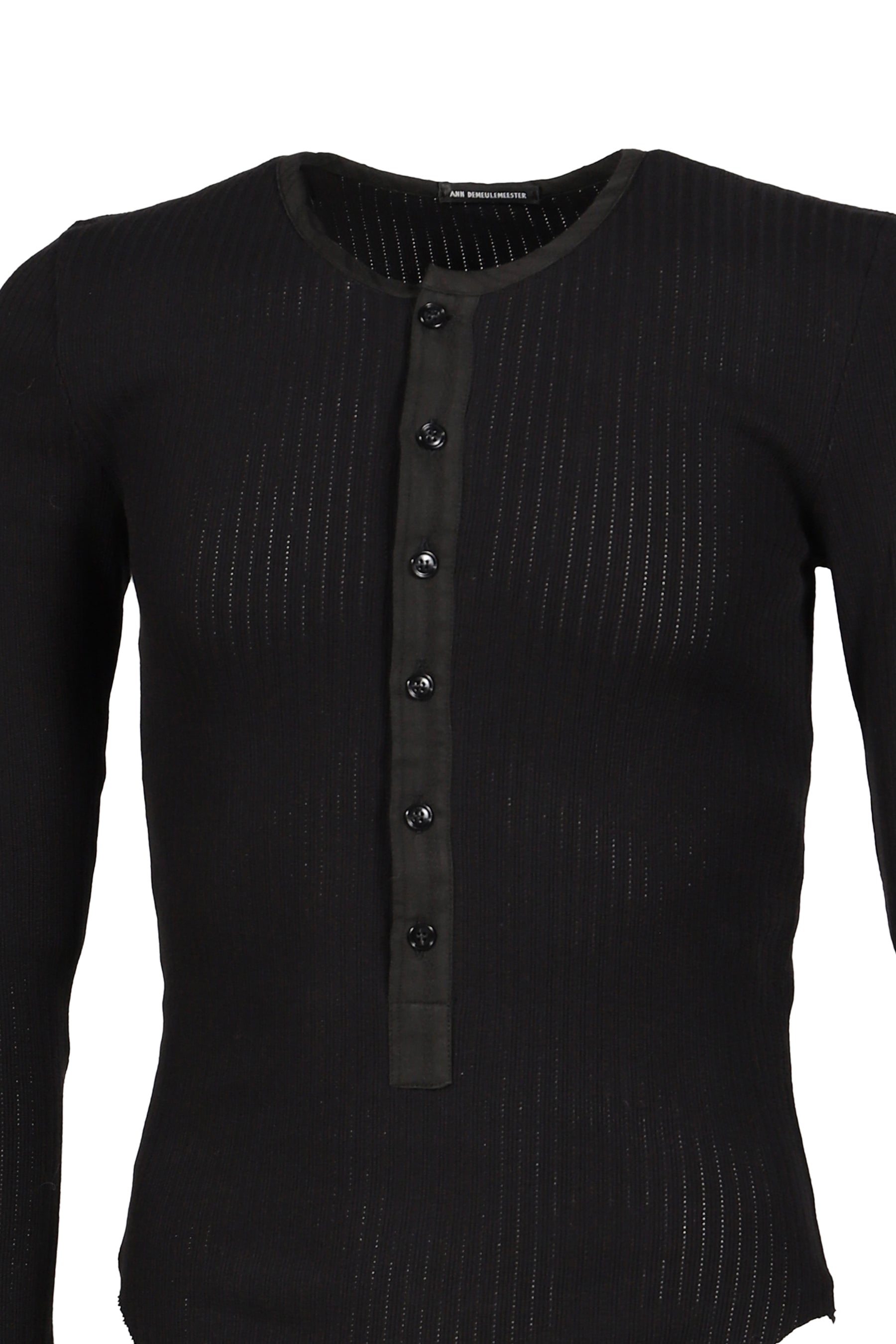 BLAS LONG SLEEVE SERAFINO T-SHIRT / BLK