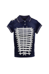 MIDNIGHT BLUE WOMEN'S TOP / NAVY