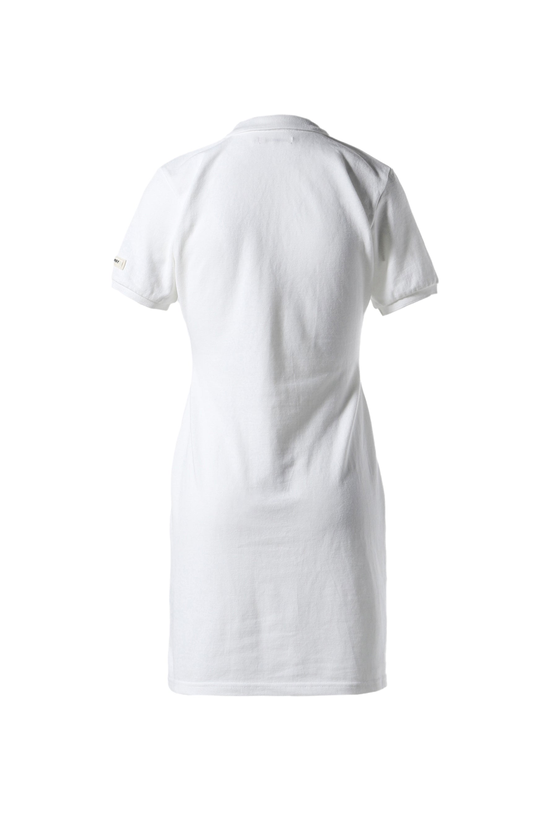 HERITAGE POLO DRESS / WHT