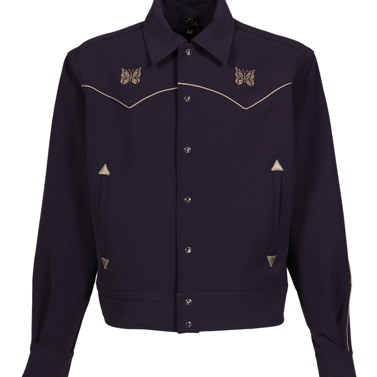 Needles ニードルス FW26 PIPING COWBOY JACKET - POLY DOUBLE CLOTH