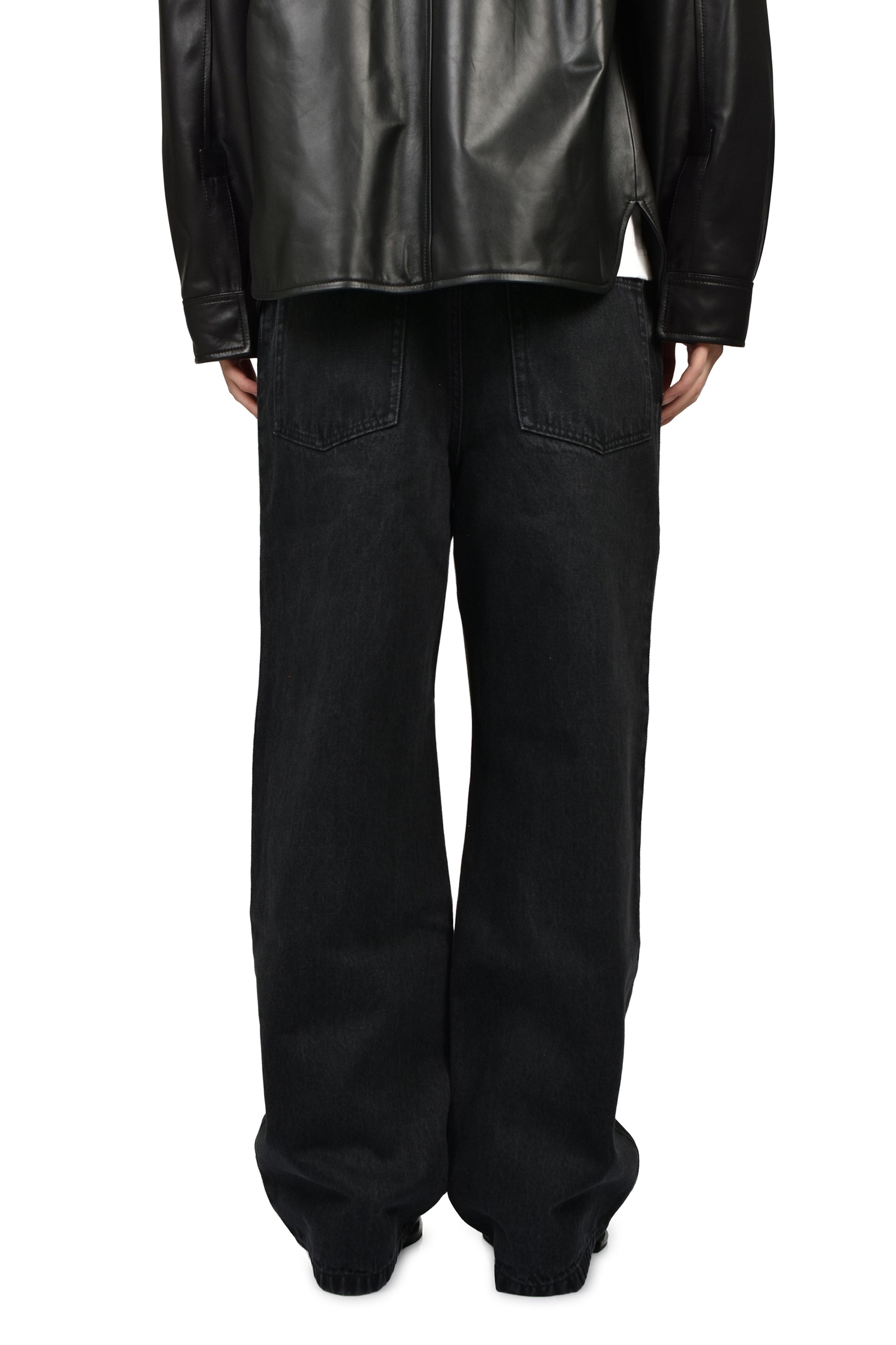 ANAGRAM BAGGY JEANS / BLK