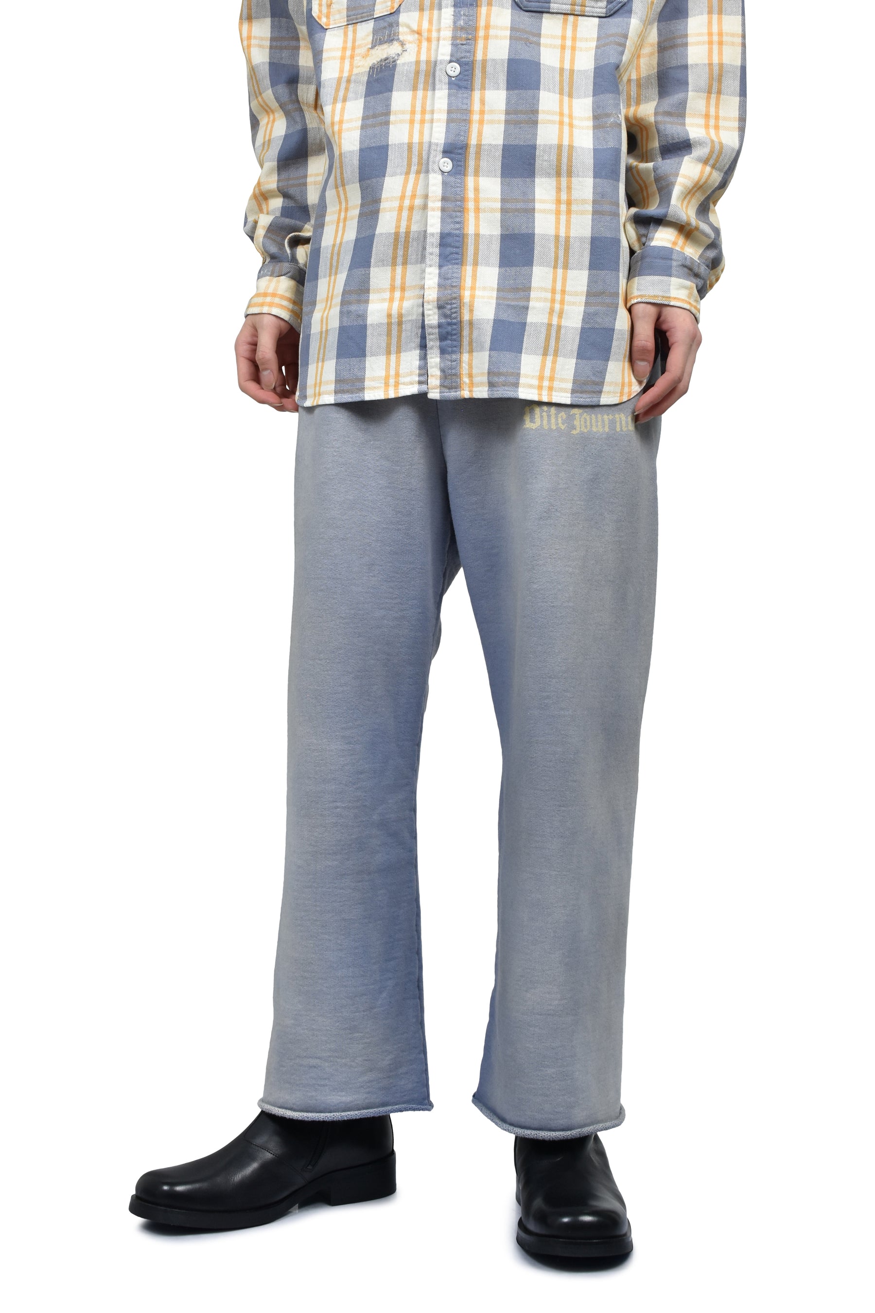 THE DITC JOURNAL SWEAT PANTS AGED / EGGPLANT