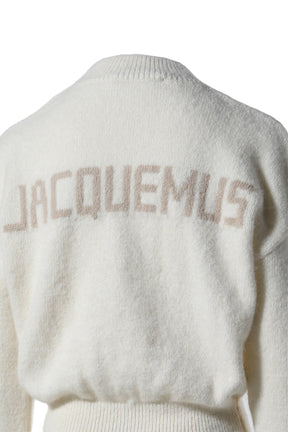 LA MAILLE JACQUEMUS / LIGHT BEIGE