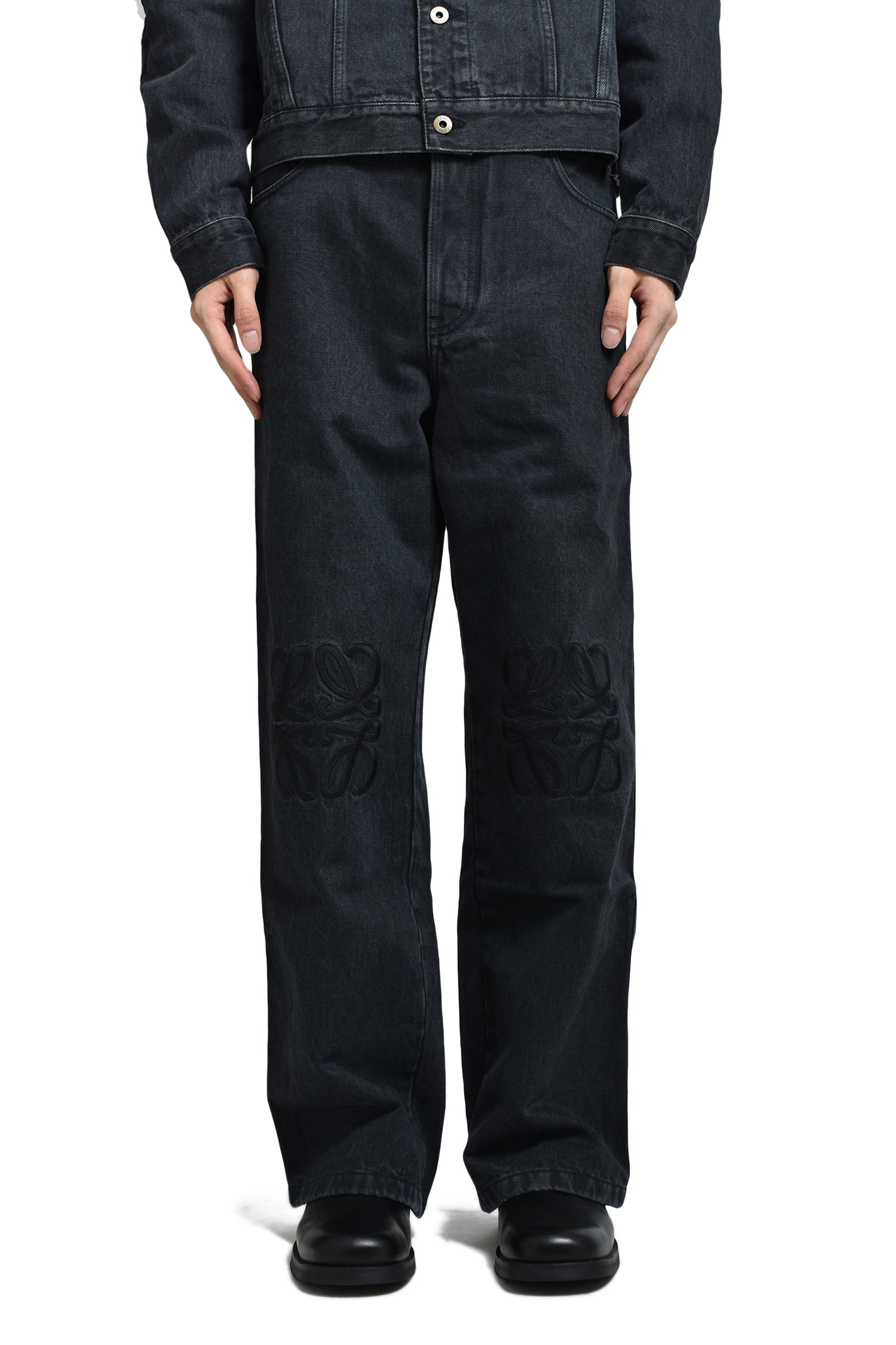 ANAGRAM BAGGY JEANS AF / BLK