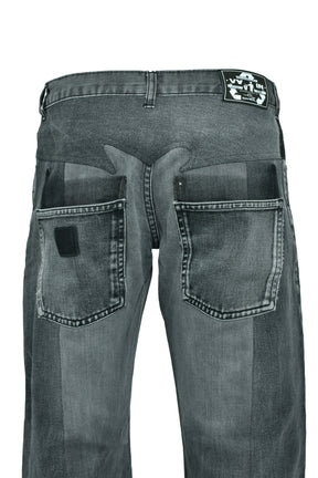 VAIN VAIN UPCYCLED JEANS 000 / ASORT GRY