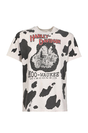 HARLEY DAVIDSON / MLVINCE×INNOCENCE / SS TEE / WHT/BLK