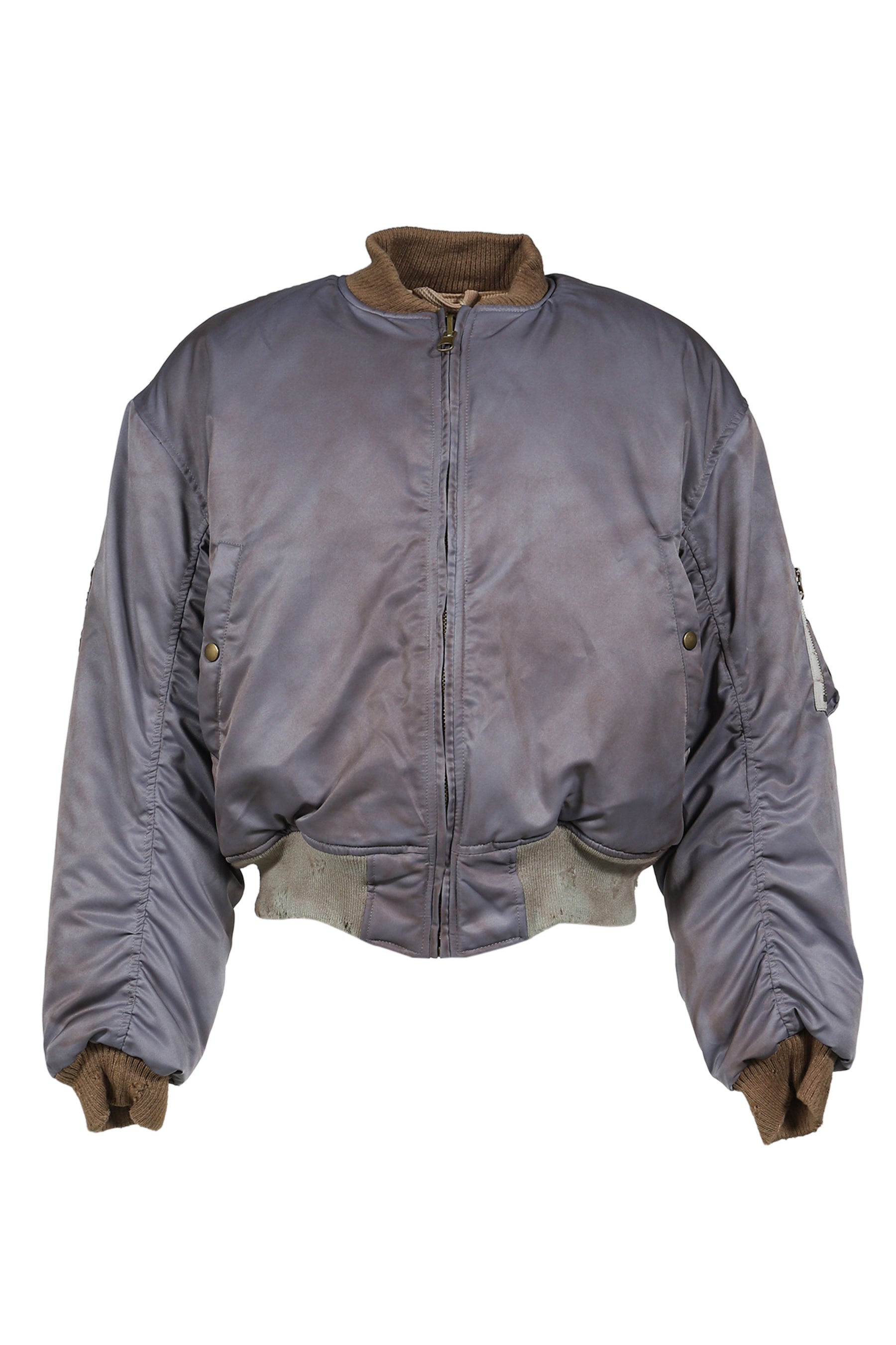 WAFFLE VINTAGE PATCH BOMBER / CHA