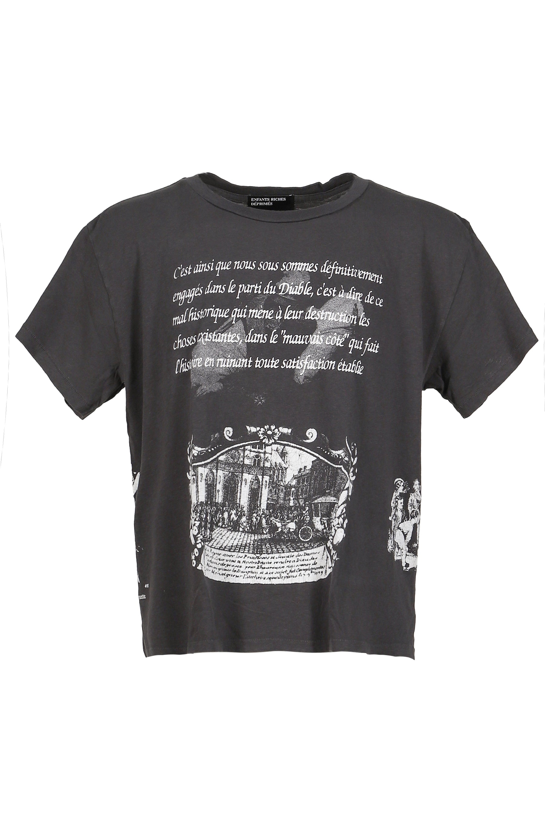 NAPOLEON T-SHIRT / FADED BLK