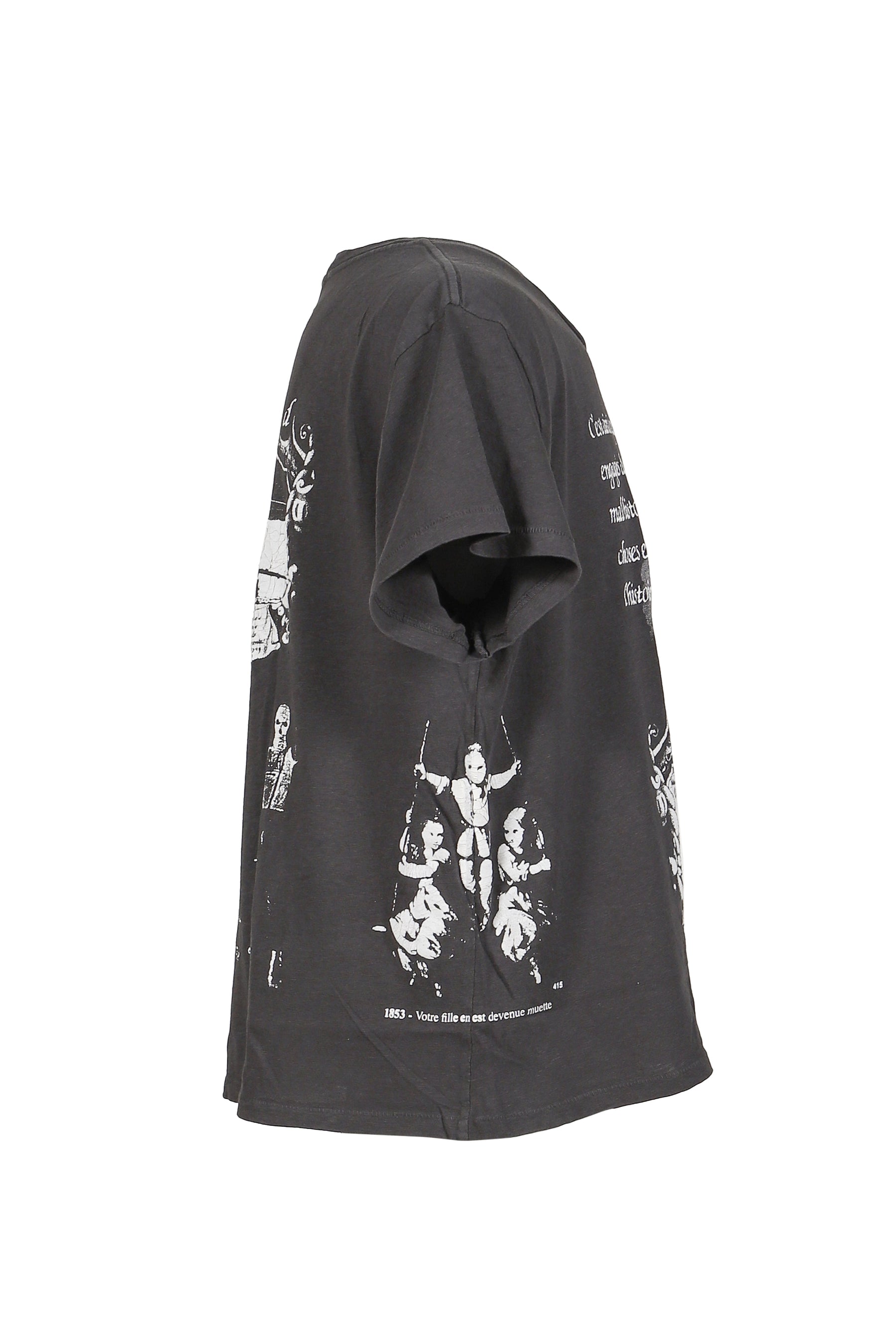 NAPOLEON T-SHIRT / FADED BLK