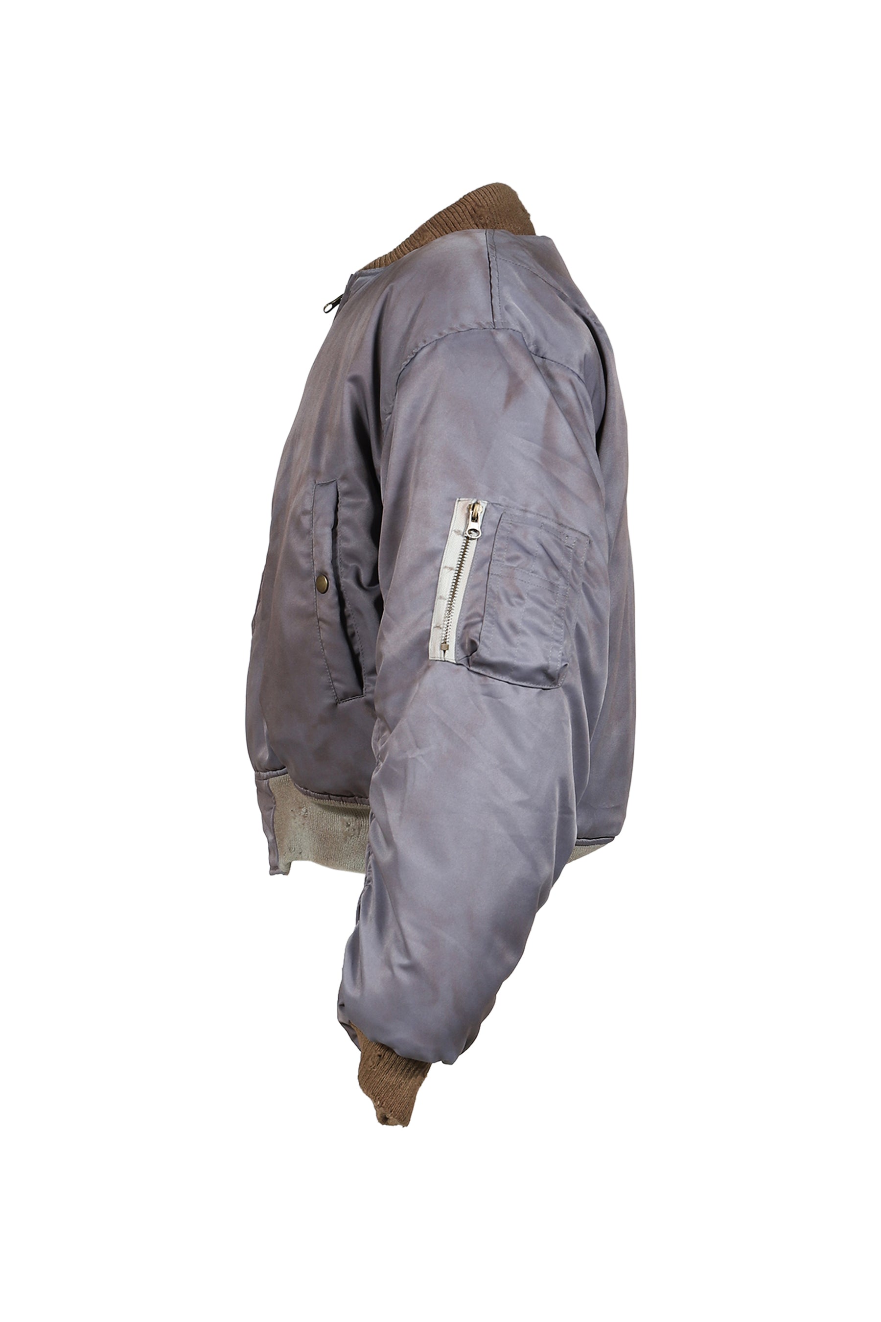 WAFFLE VINTAGE PATCH BOMBER / CHA