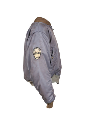 WAFFLE VINTAGE PATCH BOMBER / CHA